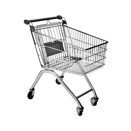 Shopping trolleys and baskets